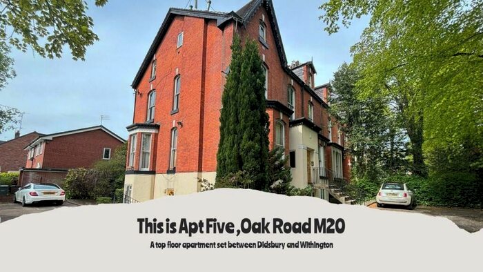 1 Bedroom Flat To Rent In Oak Road Manchester, M20