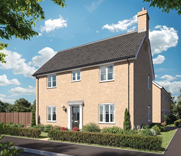 4 Bedroom Link Detached House For Sale In Barsham Vale, Butterfly Drive, Beccles, Suffolk, NR34