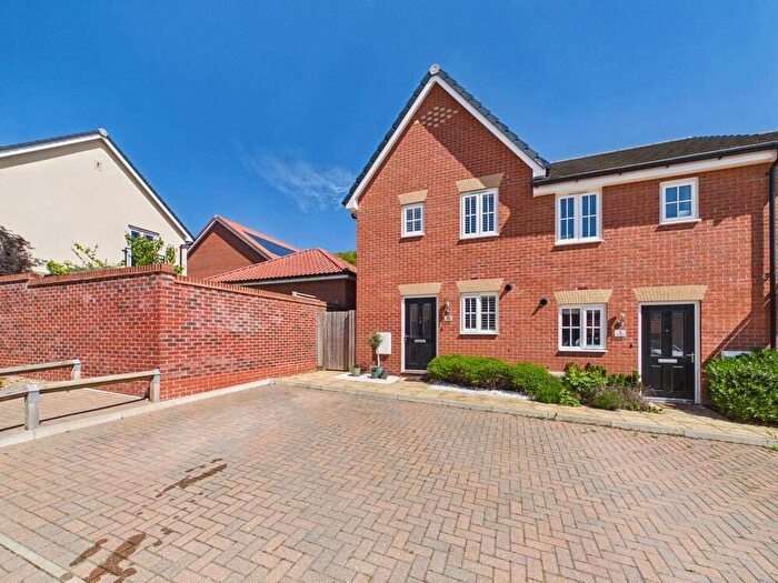 2 Bedroom Semi-Detached House For Sale In Wardle Close, Brantham, Manningtree, Suffolk, CO11
