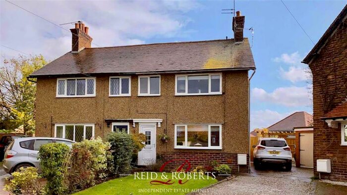 3 Bedroom Semi-Detached House For Sale In Aber Crescent, Northop, Flintshire, CH7