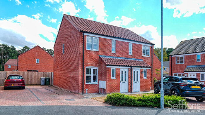 2 Bedroom Semi Detached House For Sale In Overstrand Way, Sprowston, Norwich, Norfolk, NR7