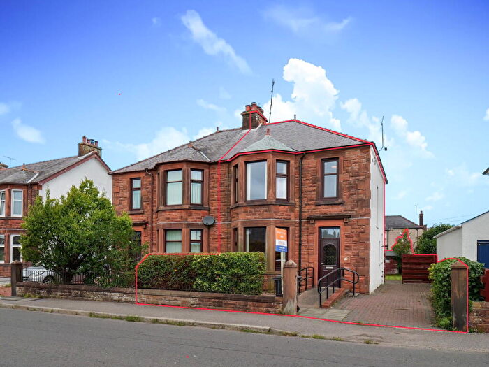 3 Bedroom Semi-Detached House For Sale In Pleasance Avenue, Dumfries, DG2