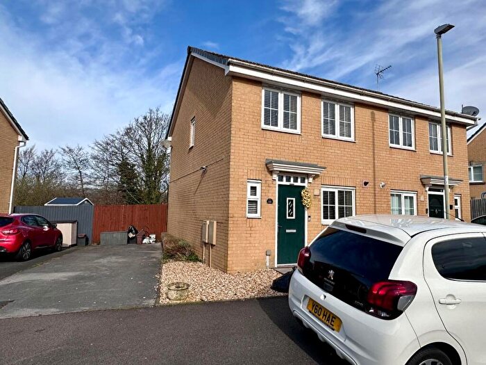 2 Bedroom Semi Detached House For Sale In Clos Tyn Y Coed, Sarn, Bridgend County Borough, CF32