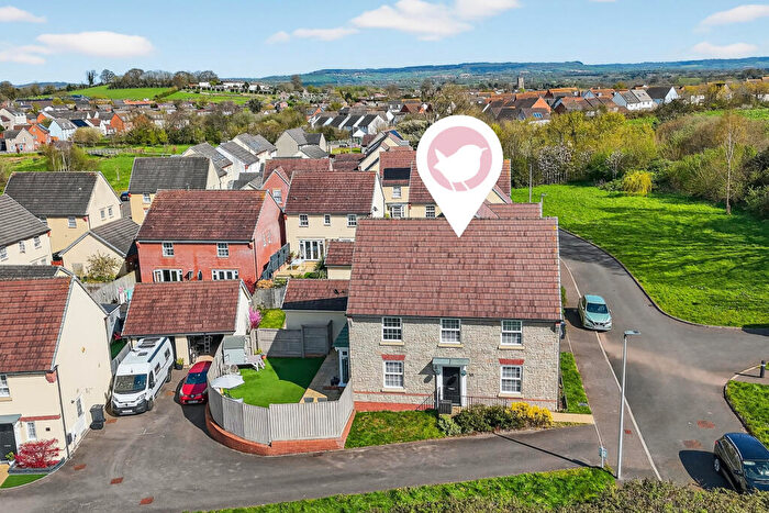 4 Bedroom Detached House For Sale In Exmoor Way, Cullompton, Devon, EX15