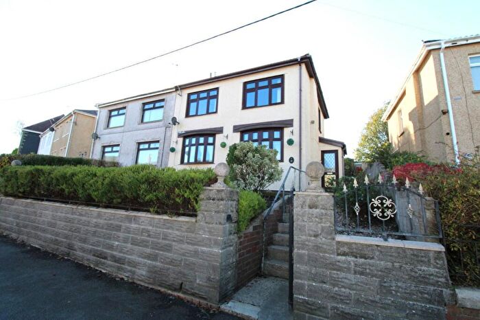 3 Bedroom Semi-Detached House For Sale In Heol Cadrawd, Llangynwyd, Maesteg, Bridgend., CF34