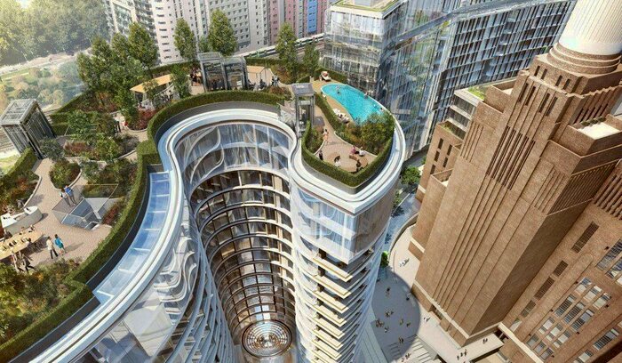 Studio To Rent In Oakley House, Battersea Power Station, London, SW11