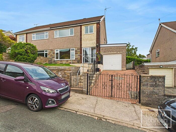 3 Bedroom Semi Detached House For Sale In Ridgeway Close, Graigwen, Pontypridd, CF37