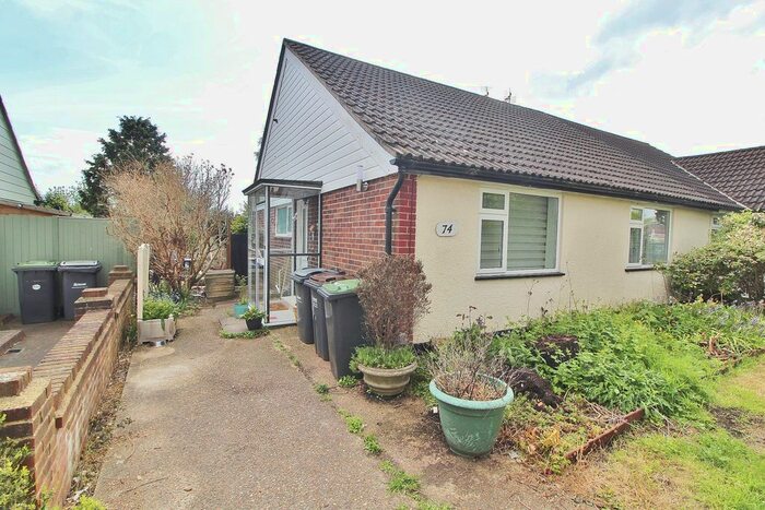 2 Bedroom Semi-Detached Bungalow To Rent In St. Richards Gardens, Campbell Crescent, Purbrook, Waterlooville, PO7