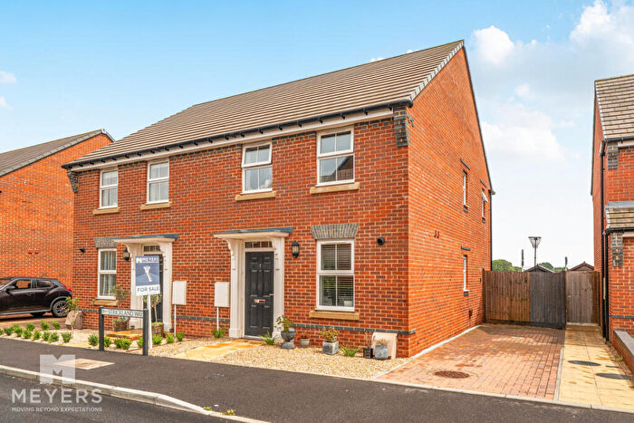 3 Bedroom Semi-Detached House For Sale In Strickland Way, Wimborne, BH21