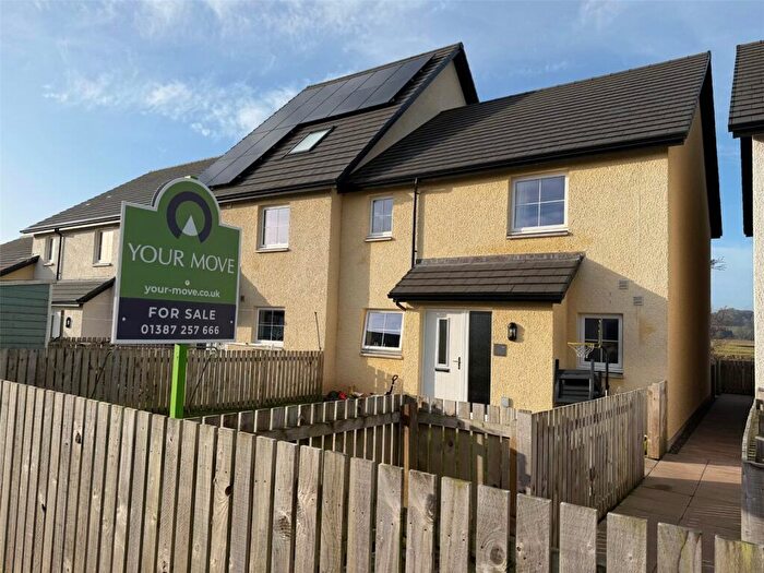 3 Bedroom Semi-Detached House For Sale In Clark Avenue, Glencaple, Dumfries, Dumfries And Galloway, DG1