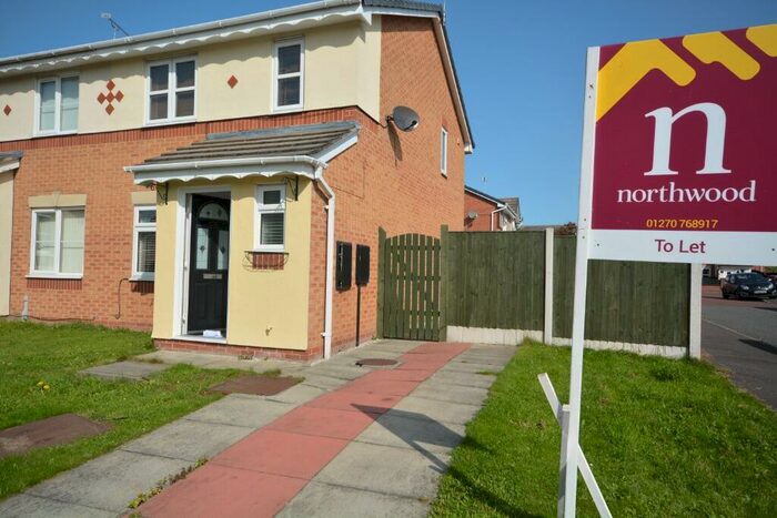 3 Bedroom Semi-Detached House To Rent In Hughes Drive, Crewe, CW2