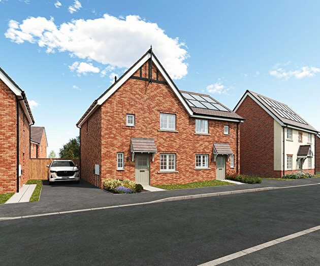 3 Bedroom Semi-Detached House For Sale In "Burley" At Trinity View, Bomere Heath, Shrewsbury, SY4