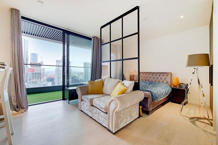 Studio To Rent In The Wardian, E14