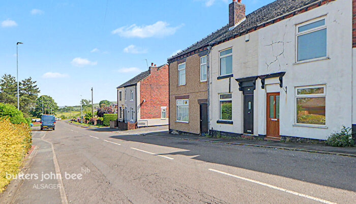 2 Bedroom Terraced House For Sale In High Street, Wood Lane, ST7