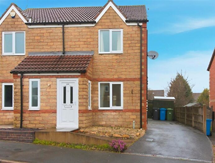 2 Bedroom Semi-Detached House For Sale In West Croft Drive, Inkersall, Chesterfield, S43