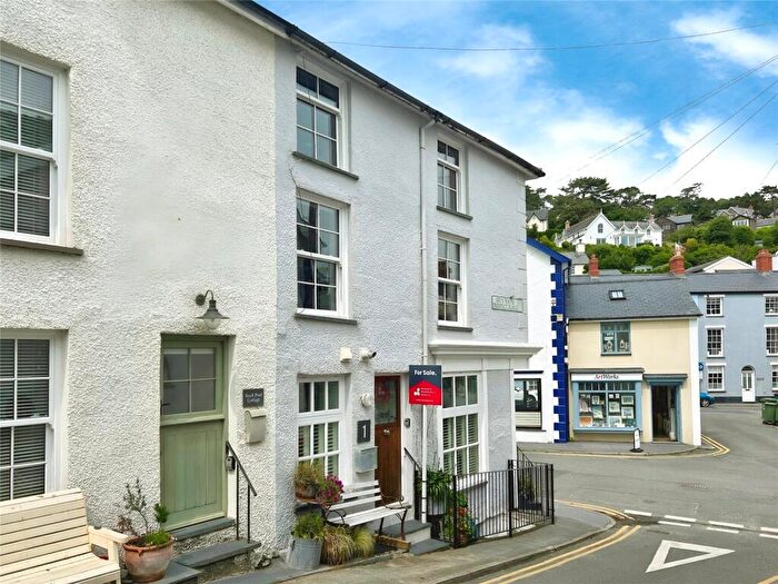 4 Bedroom End Of Terrace House For Sale In Prospect Place, Aberdovey, Gwynedd, LL35