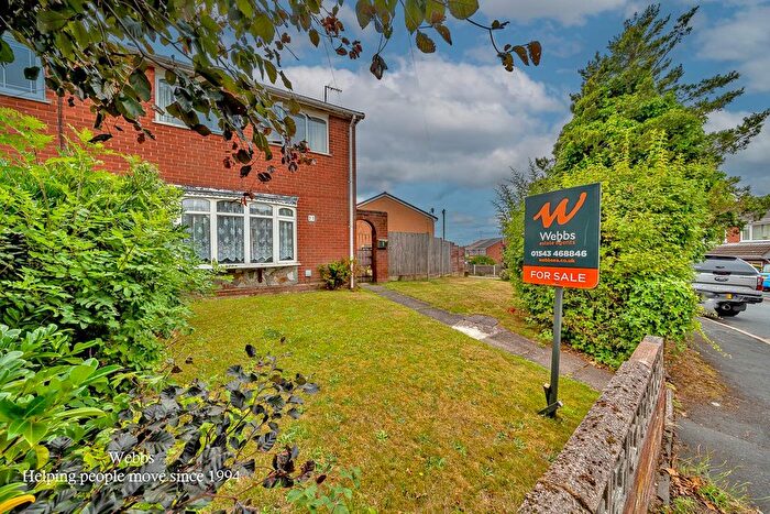 3 Bedroom Semi-detached House For Sale In Sunley Drive, Hednesford, Cannock, WS12