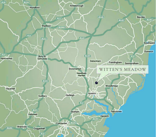 2 Bedroom Semi-Detached House For Sale In Wittens Way, Witnesham, Suffolk, Ipswich, IP6