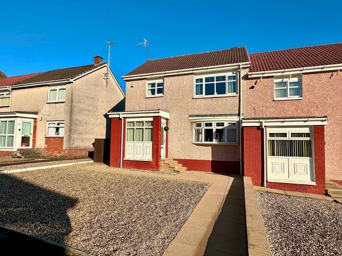 3 Bedroom Semi-Detached House For Sale In Braehead Place, Lugar, Cumnock, KA18