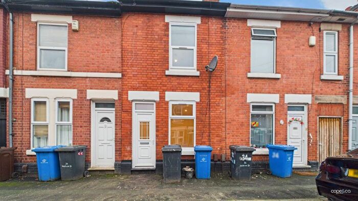2 Bedroom Terraced House To Rent In Jackson Street, Derby, Derbyshire, DE22