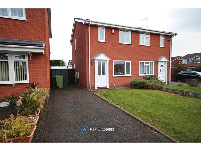 2 Bedroom Semi Detached House To Rent In Torridge Drive, Stafford, ST17