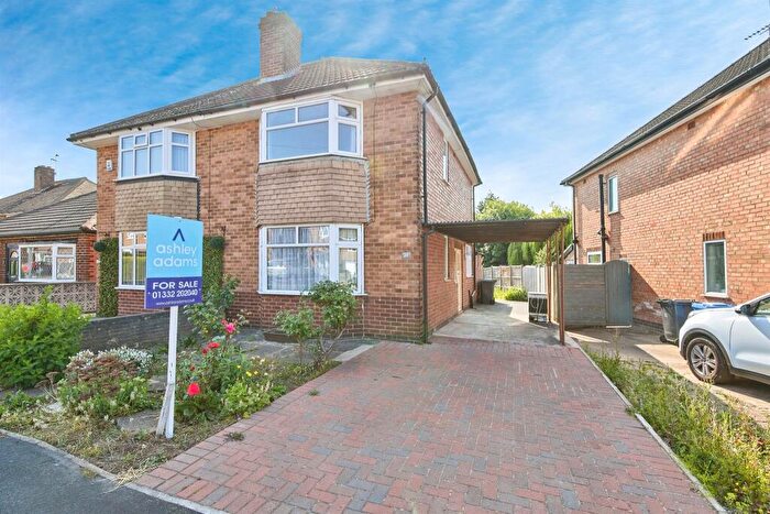 2 Bedroom Semi-Detached House For Sale In St. Cuthberts Road, Derby, DE22