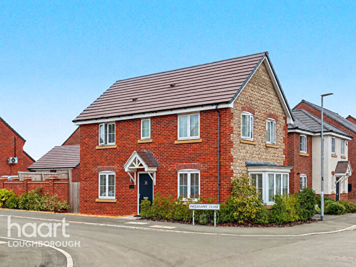 3 Bedroom Detached House For Sale In Inglesant Close, Loughborough, LE12