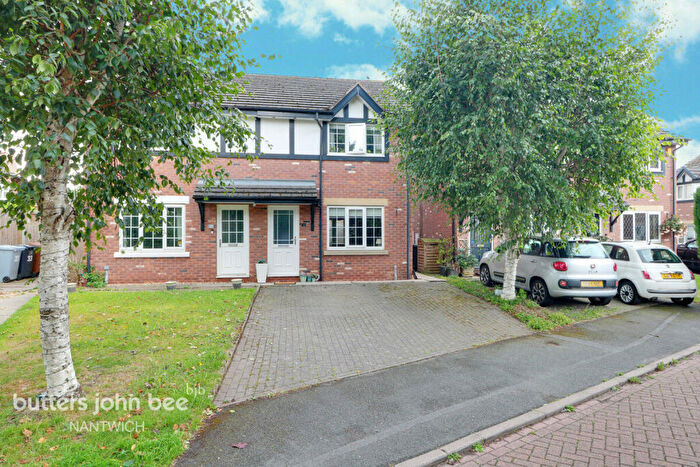 3 Bedroom Semi-Detached House For Sale In Birchwood Drive, Nantwich, CW5