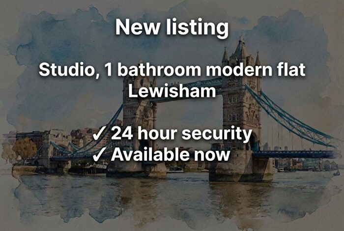 Studio To Rent In New Cross Road, London, SE14