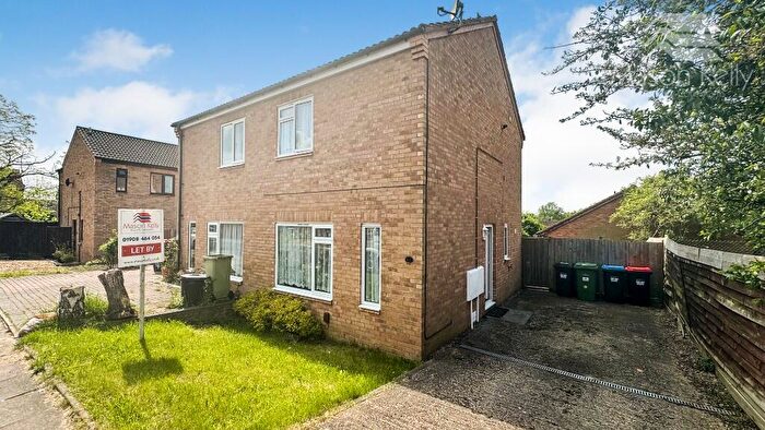 2 Bedroom Semi-Detached House For Sale In Hawkridge, Furzton, Milton Keynes, Buckinghamshire, MK4