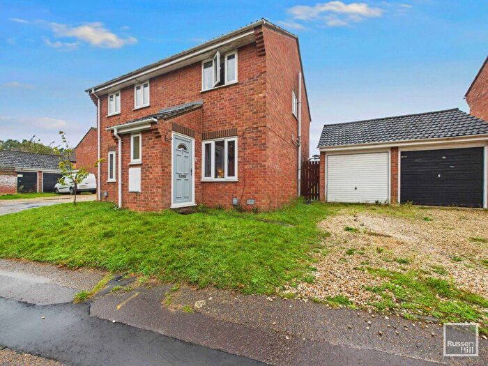 2 Bedroom Semi-Detached House For Sale In Bateman Close, Chapel Break, NR5