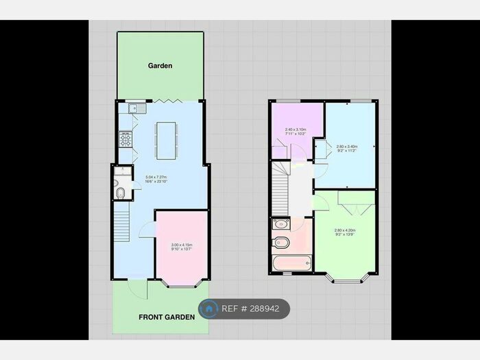 3 Bedroom Terraced House To Rent In Treen Avenue, London, SW13