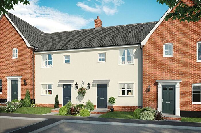 2 Bedroom Terraced House For Sale In Chediston Place, Roman Way, Halesworth, Suffolk, IP19