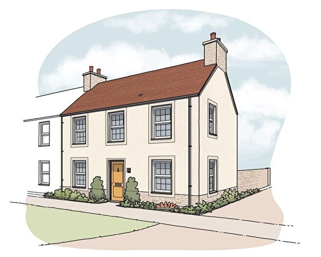 2 Bedroom Semi-Detached House For Sale In Spa Road, Gainford, Darlington, County Durham, DL2