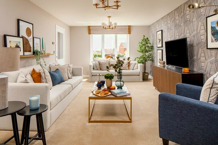 4 Bedroom Detached House For Sale In "The Wortham - Plot " At Wem Drive, Bulkington, Bedworth, CV12