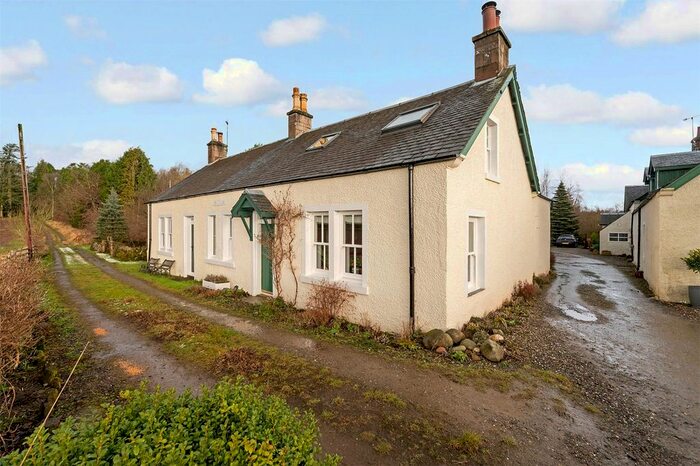 2 Bedroom Semi-Detached House For Sale In The Biggins, Keir, Dunblane, Stirlingshire, FK15