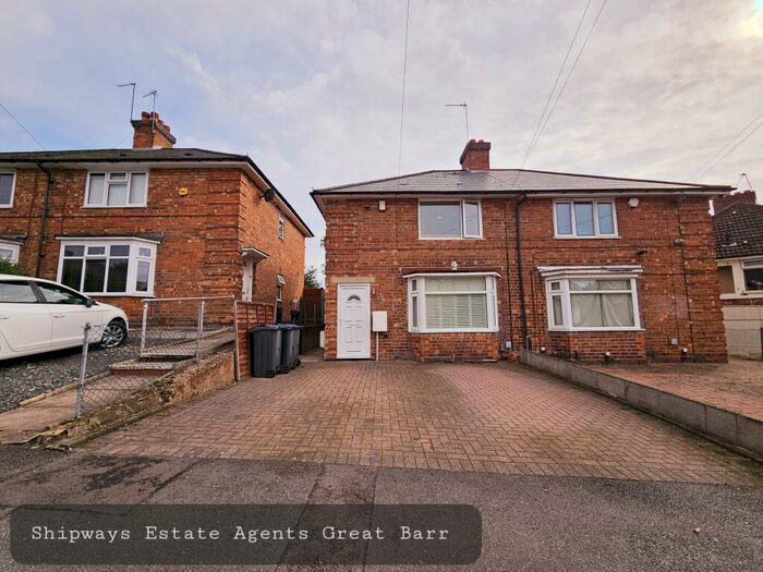 1 Bedroom Apartment To Rent In Bendall Road, Birmingham, B44