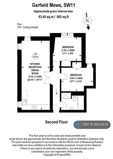 2 Bedroom Flat To Rent In Garfield Mews, London, SW11