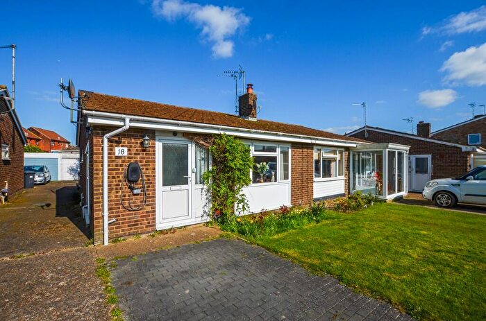 2 Bedroom Semi-Detached Bungalow For Sale In Old Orchard Place, Hailsham, East Sussex, BN27