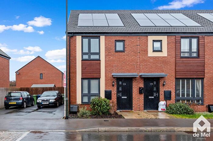 2 Bedroom End Of Terrace House For Sale In Ruby Avenue, Bishops Cleeve, GL52