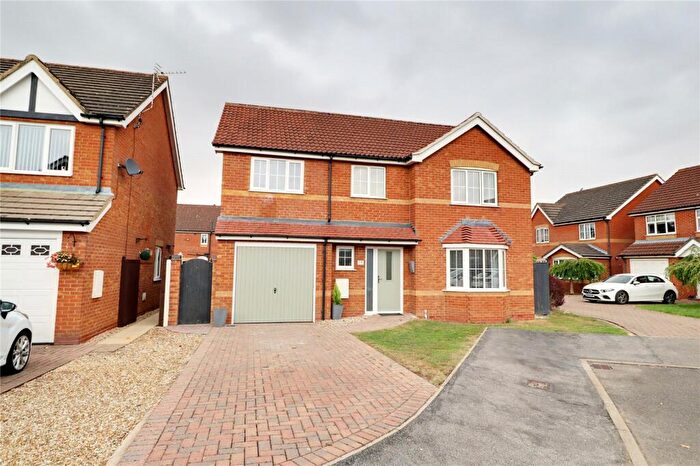 4 Bedroom Detached House For Sale In Foxglove Close, Brigg, Lincolnshire, DN20