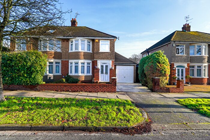 3 Bedroom Semi Detached House For Sale In St. Anthony Road, Heath, Cardiff, CF14