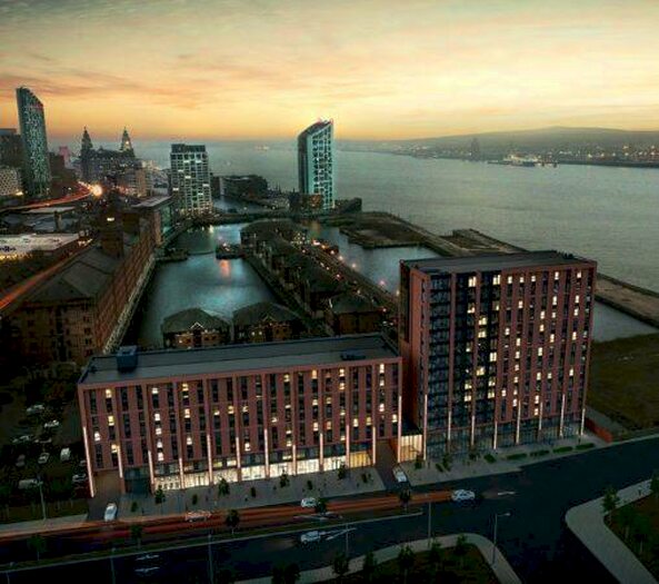 2 Bedroom Apartment To Rent In Jesse Hartley Way, L3