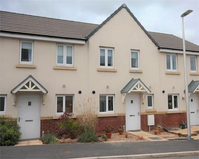 2 Bedroom Terraced House To Rent In Cowslip Crescent, Hele Park, Newton Abbot, Devon., TQ12