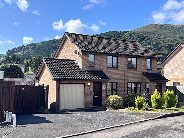 2 Bedroom Semi-Detached House For Sale In Briardene, Abergavenny, NP7