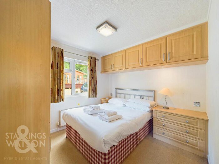 2 Bedroom Chalet For Sale In Staithe Road, Burgh St. Peter, Beccles, NR34