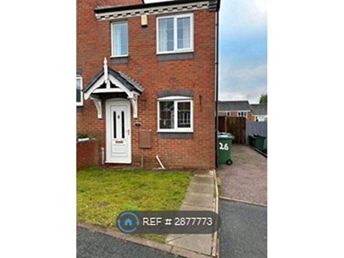 2 Bedroom Semi-Detached House To Rent In Mill Crescent, Cannock, WS11