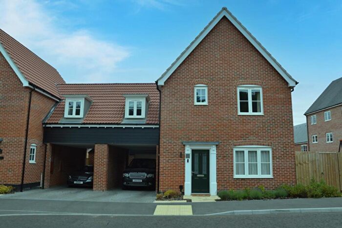 3 Bedroom Link Detached House To Rent In Sand Martin Way, Needham Market, Ipswich, IP6