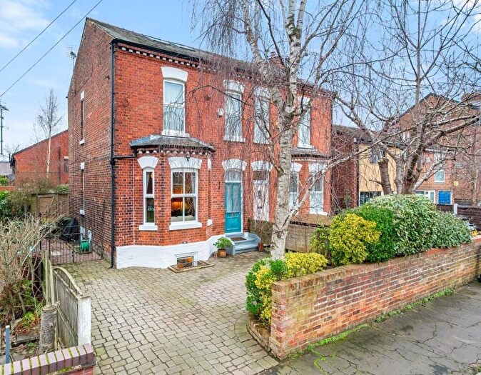 5 Bedroom Semi Detached House For Sale In Cresswell Grove, West Didsbury, M20