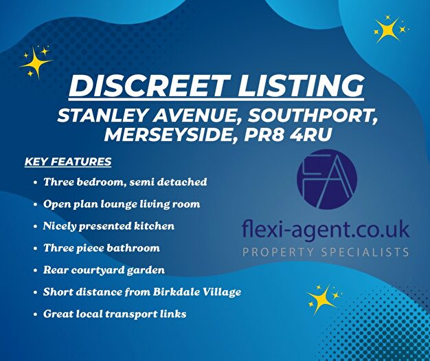 3 Bedroom Semi Detached House For Sale In Stanley Avenue, Southport, Merseyside, PR8